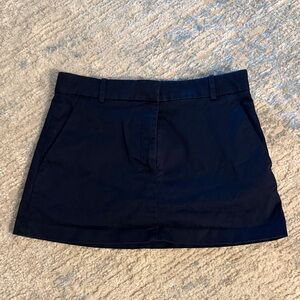 Abercrombie & Fitch Navy Skort size small